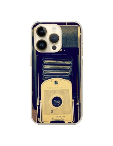 Coque iPhone 14 Pro Appareil Photo Vintage Polaroid Boite - R Delean