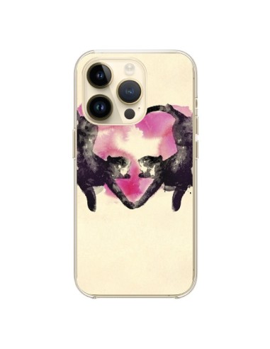 Coque iPhone 14 Pro Cats love to sleep - Robert Farkas