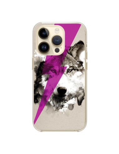 Coque iPhone 14 Pro Wolf Rocks - Robert Farkas