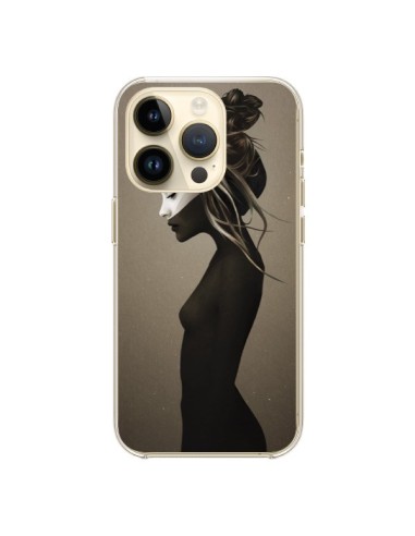 Coque iPhone 14 Pro Fille Pensive - Ruben Ireland