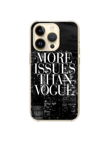 Coque iPhone 14 Pro More Issues Than Vogue New York - Rex Lambo