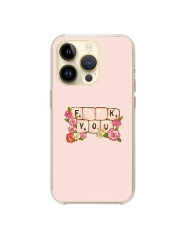 iPhone 14 Pro Case Fuck You Love - Sara Eshak