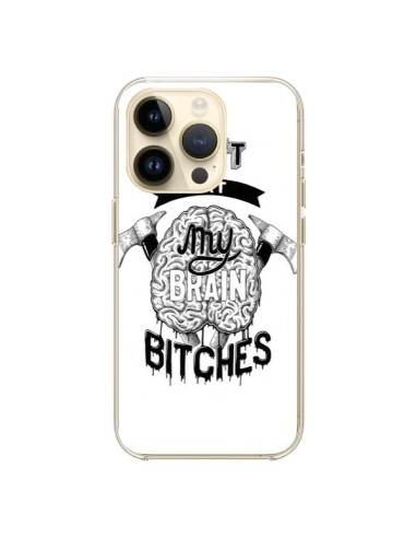 Cover iPhone 14 Pro Don't eat my brain Bitches Cervello Bianco - Senor Octopus