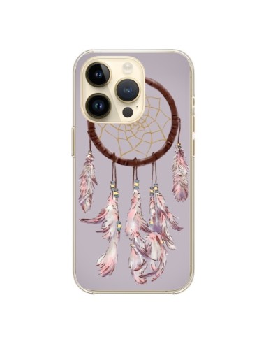 Coque iPhone 14 Pro Attrape-rêves violet - Tipsy Eyes