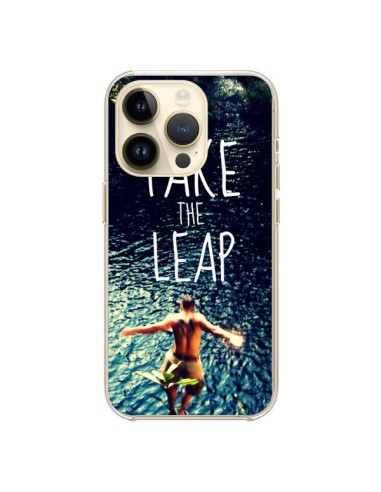 Coque iPhone 14 Pro Take the leap Saut - Tara Yarte