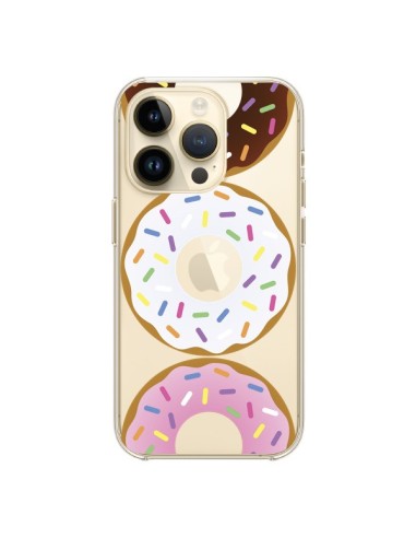 Coque iPhone 14 Pro Bagels Bonbons Transparente - Yohan B.