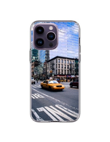 Coque iPhone 14 Pro Max New York Taxi - Anaëlle François