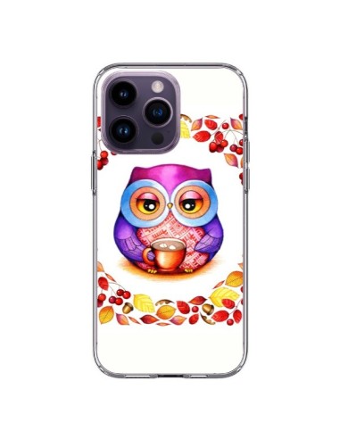 Coque iPhone 14 Pro Max Chouette Automne - Annya Kai