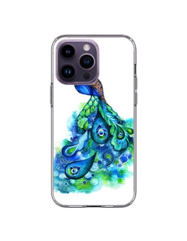 Coque iPhone 14 Pro Max Paon Multicolore - Annya Kai