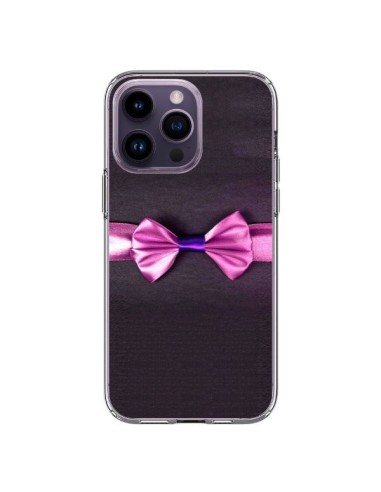 Coque iPhone 14 Pro Max Noeud Papillon Kitty Bow Tie - Asano Yamazaki