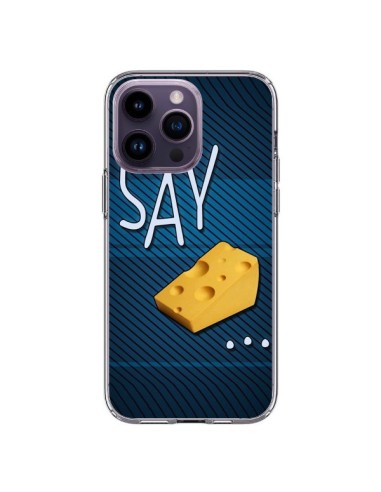 Coque iPhone 14 Pro Max Say Cheese Souris - Bertrand Carriere