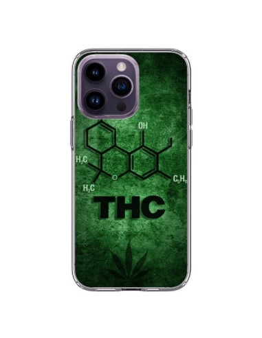 Coque iPhone 14 Pro Max THC Molécule - Bertrand Carriere