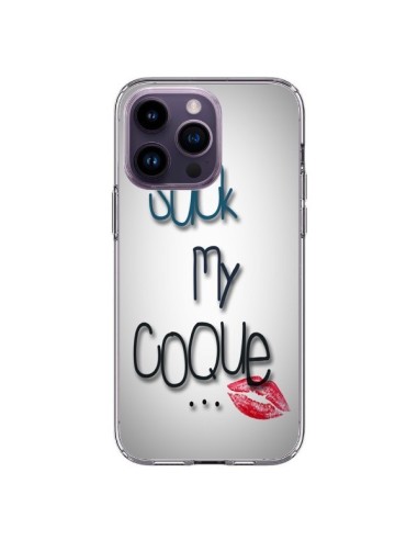 Coque iPhone 14 Pro Max Suck my Coque iPhone 6 et 6S Lips Bouche Lèvres - Bertrand Carriere
