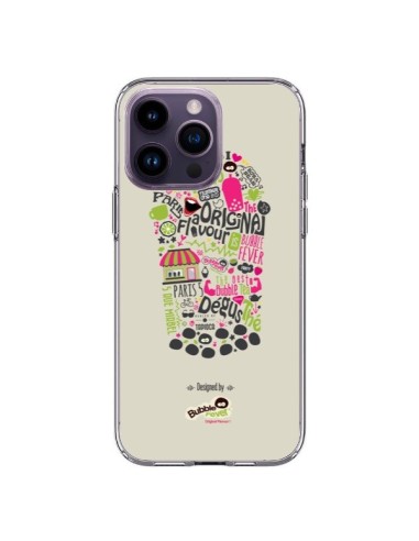 Cover iPhone 14 Pro Max Bubble Fever Originale Beige - Bubble Fever