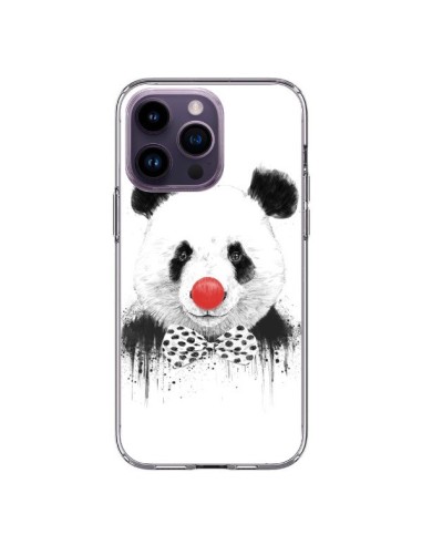 Coque iPhone 14 Pro Max Clown Panda - Balazs Solti