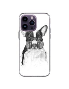 Coque iPhone 14 Pro Max Tagueur Bulldog Dog Chien Big...