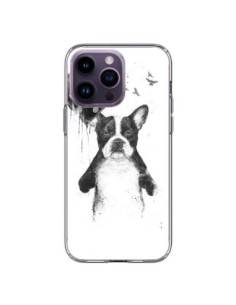 iPhone 14 Pro Max Case Love Bulldog Dog My Heart Goes...
