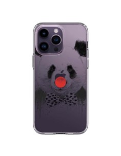 Coque iPhone 14 Pro Max Clown Panda Transparente - Balazs...