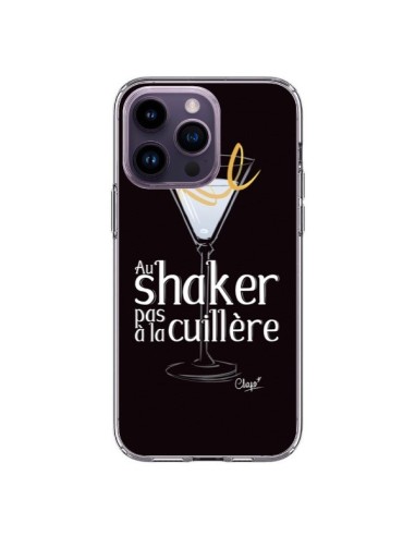 Coque iPhone 14 Pro Max Au shaker pas à la cuillère Cocktail Barman - Chapo