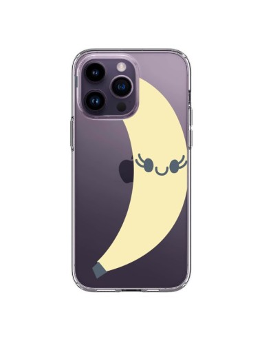 Coque iPhone 14 Pro Max Banana Banane Fruit Transparente - Claudia Ramos