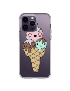 Coque iPhone 14 Pro Max Ice Cream Glace Summer Ete Cerise...