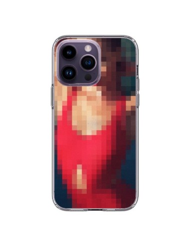 Coque iPhone 14 Pro Max Summer Girl Pixels - Danny Ivan