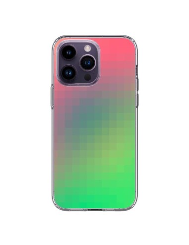 Coque iPhone 14 Pro Max Gradient Pixel - Danny Ivan