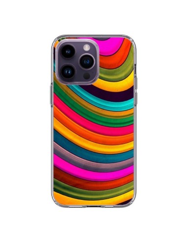 Coque iPhone 14 Pro Max More Curve Vagues - Danny Ivan