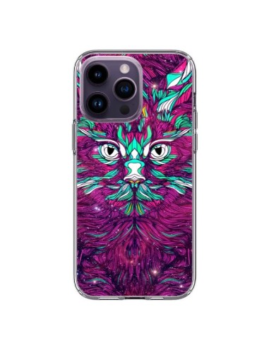 Coque iPhone 14 Pro Max Space Cat Chat espace - Danny Ivan