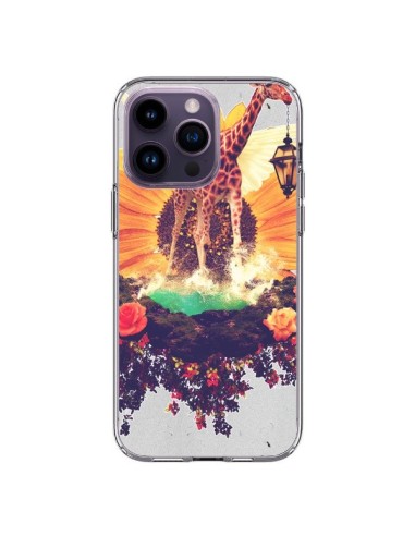 Coque iPhone 14 Pro Max Girafflower Girafe - Eleaxart