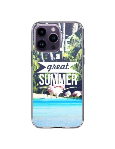 Coque iPhone 14 Pro Max Have a Great Summer Eté - Eleaxart