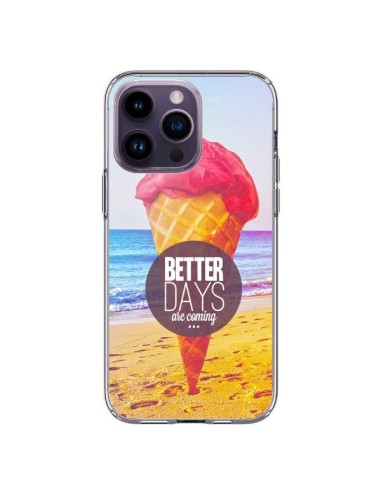 iPhone 14 Pro Max Case Ice Cream _Tea - Eleaxart