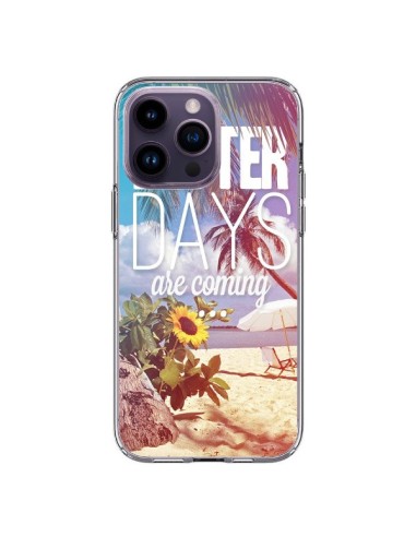 Cover iPhone 14 Pro Max Better Days _té - Eleaxart