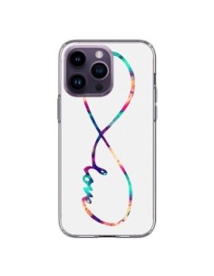 Cover iPhone 14 Pro Max Amore Forever Infinito Couleur -...
