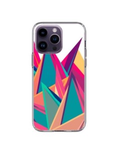 Coque iPhone 14 Pro Max Triangles Intensive Pic Azteque -...