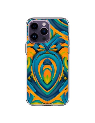 iPhone 14 Pro Max Case Heart Aztec - Eleaxart