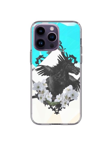 Coque iPhone 14 Pro Max Licorne Unicorn - Eleaxart