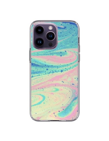 Coque iPhone 14 Pro Max Jade Galaxy - Eleaxart