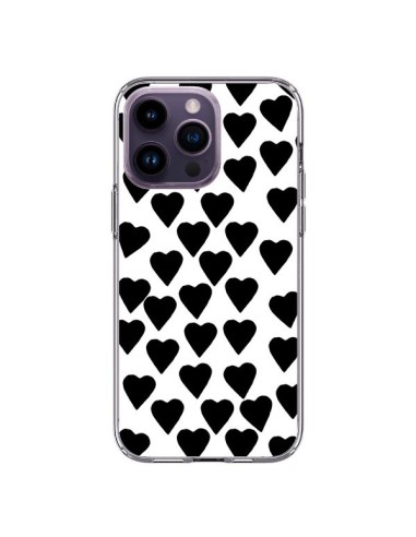 iPhone 14 Pro Max Case Heart Black - Project M