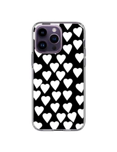 iPhone 14 Pro Max Case Heart White - Project M