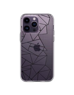 Coque iPhone 14 Pro Max Lignes Grilles Side Grid Abstract...