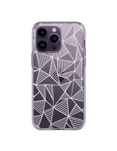 iPhone 14 Pro Max Case Lines Triangles Grid Abstract...