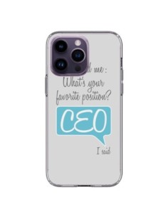 Coque iPhone 14 Pro Max What's your favorite position CEO...