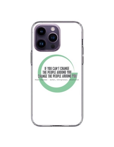 Coque iPhone 14 Pro Max Peter Shankman, Changing People - Shop Gasoline