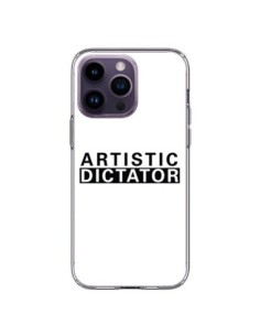 Coque iPhone 14 Pro Max Artistic Dictator Black - Shop...