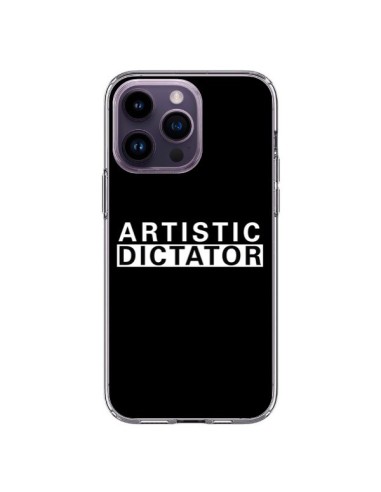 Cover iPhone 14 Pro Max Artistic Dictator Bianco - Shop Gasoline