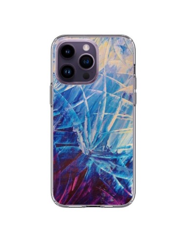 Coque iPhone 14 Pro Max Fleurs Violettes françaises - Ebi Emporium