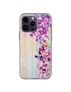 Coque iPhone 14 Pro Max Fleurs Dance of Sakura - Ebi...