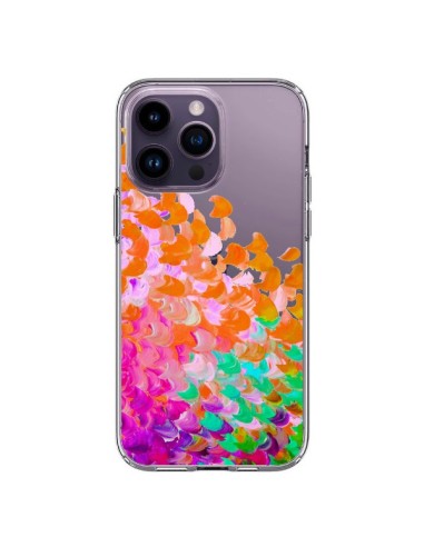Coque iPhone 14 Pro Max Creation in Color Orange Transparente - Ebi Emporium