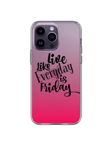 iPhone 14 Pro Max Case Everyday Friday Live Vis Clear - Ebi Emporium